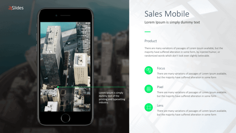 mobile sales powerpoint templates