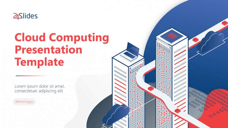 cloud computing powerpoint template