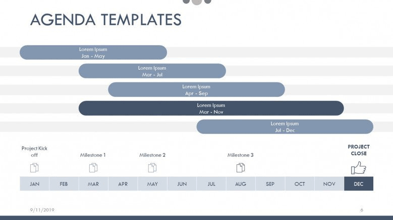 agenda PowerPoint template