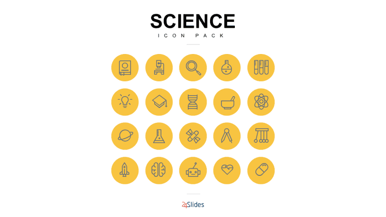 free science pharmaceutical powerpoint icons