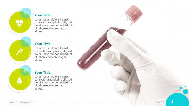 science lab PowerPoint template