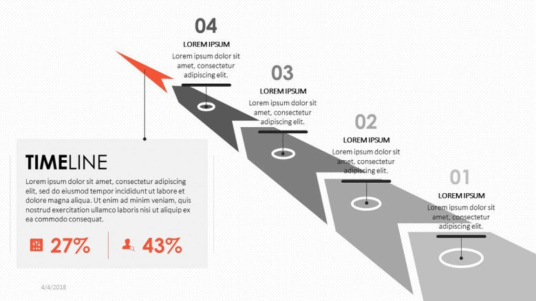 free timeline infographic templates