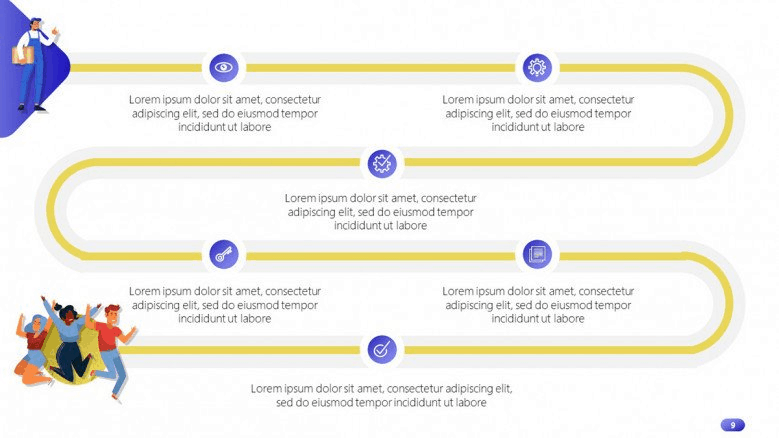 free timeline infographic templates