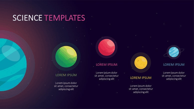 space powerpoint template