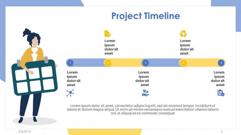 Project Timeline PowerPoint Template