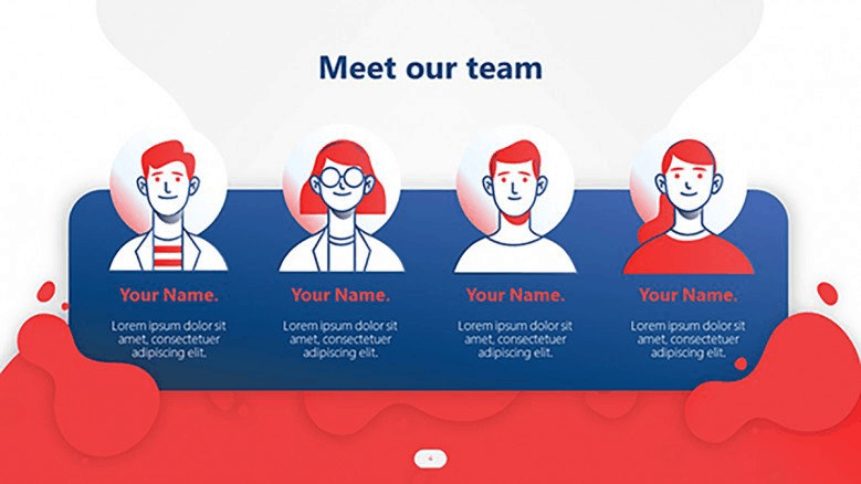 free Team Introduction PowerPoint Slides templates