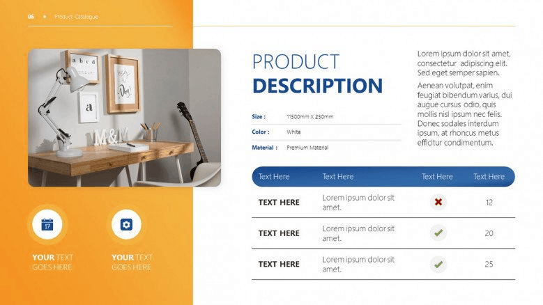 catalog PowerPoint template