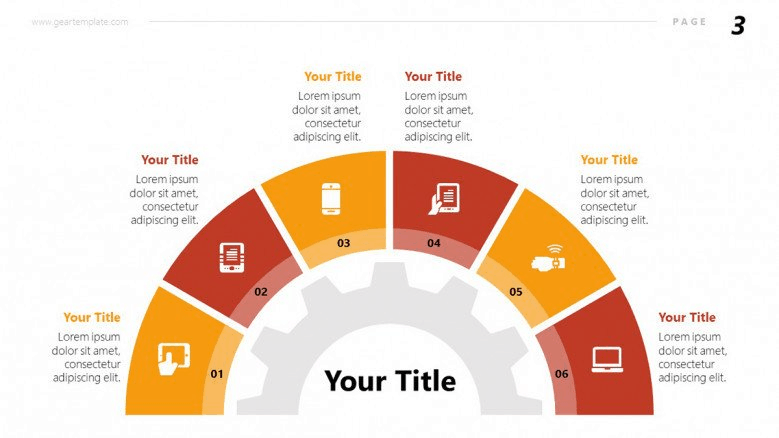 gears PowerPoint template