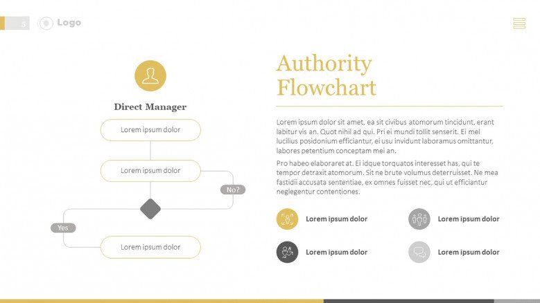 hierarchy PowerPoint template