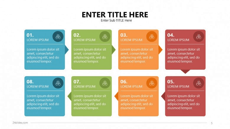 customer journey map powerpoint template