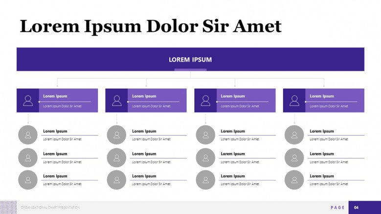 purple business PowerPoint template