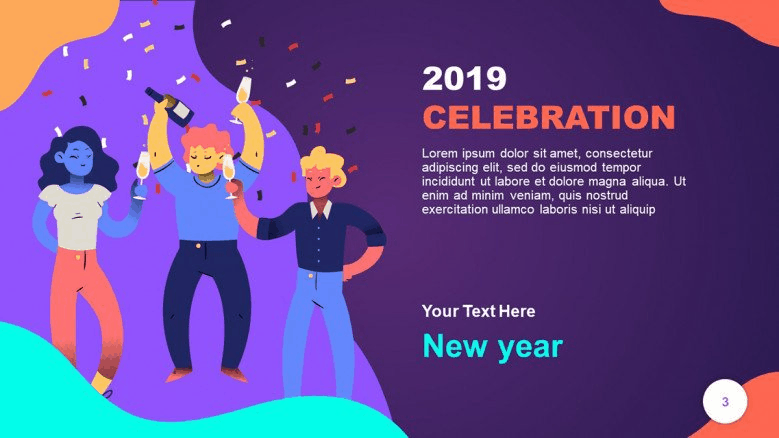 new year PowerPoint template
