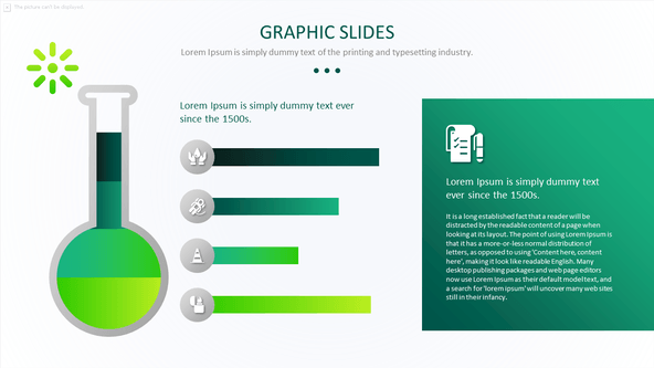 FREE Science Graph PowerPoint Template PowerPoint Template