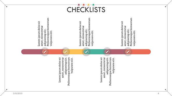 FREE Corporate Checklist PowerPoint Template PowerPoint Template