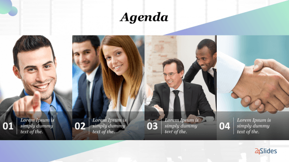 FREE Agenda General PowerPoint Template