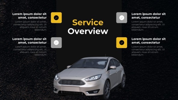 FREE Car Insurance Services Presentation Template PowerPoint Template