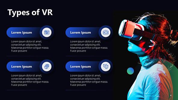 FREE Virtual Reality PowerPoint Template PowerPoint Template