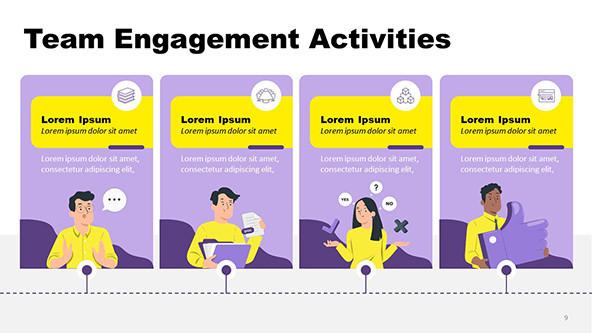FREE Employee Engagement Presentation Template PowerPoint Template