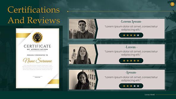 FREE Luxury Hotel PowerPoint Template PowerPoint Template