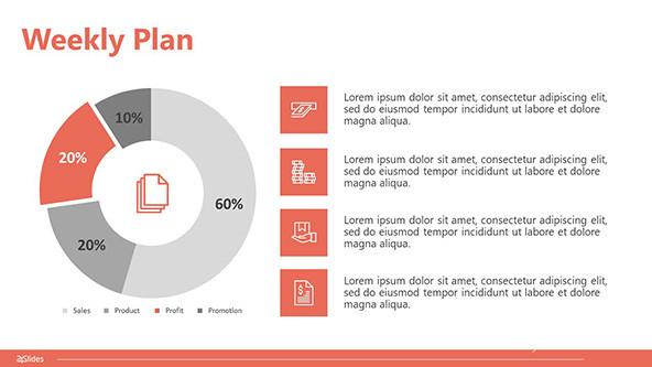 FREE Weekly Plan PowerPoint Template PowerPoint Template