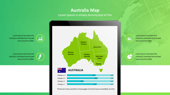 FREE Google Slides Map of the World Presentation Template PowerPoint Template