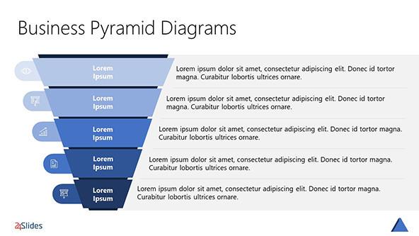 FREE Pyramid Hierarchy Templates for Business PowerPoint Template