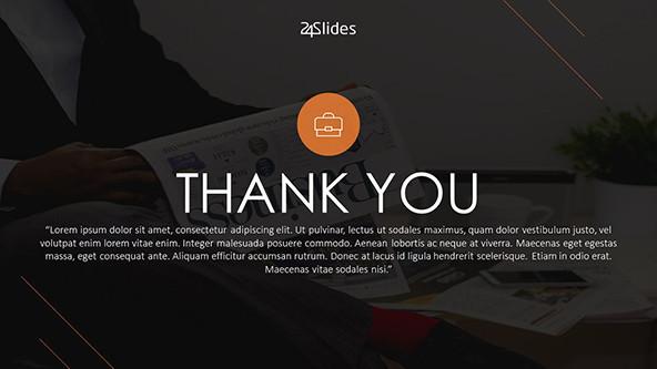 FREE Google Slides Thank You Slide Template PowerPoint Template
