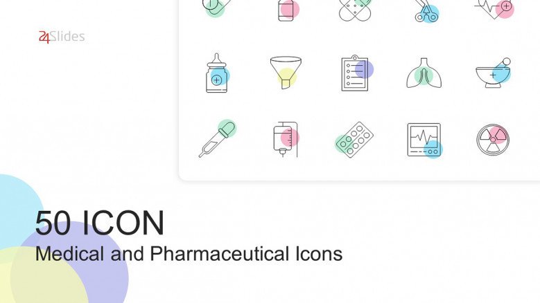 50 Medical and Pharma Icons