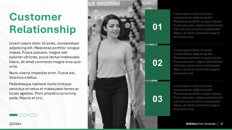 customer relationship slide