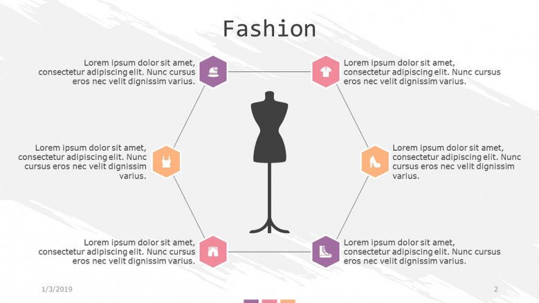 fashion slide with cycle chart