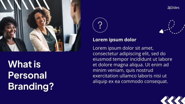 Personal Branding PowerPoint Slide