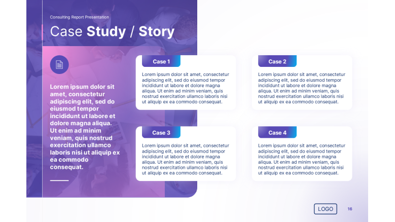 case study slide