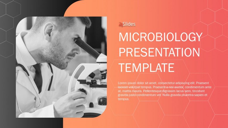 Microbiology research powerpoint template
