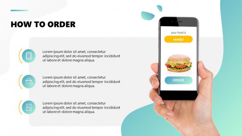 How to order food delivery through an app
