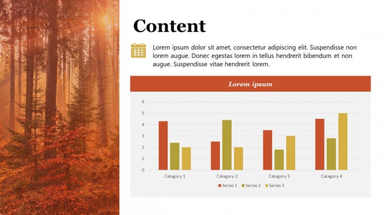 Fall PowerPoint charts