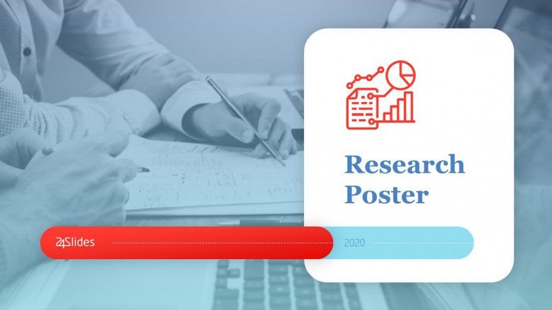 Research Poster Presentation Template in creative style