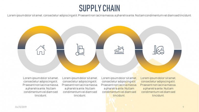 Supply Chain Process Slide