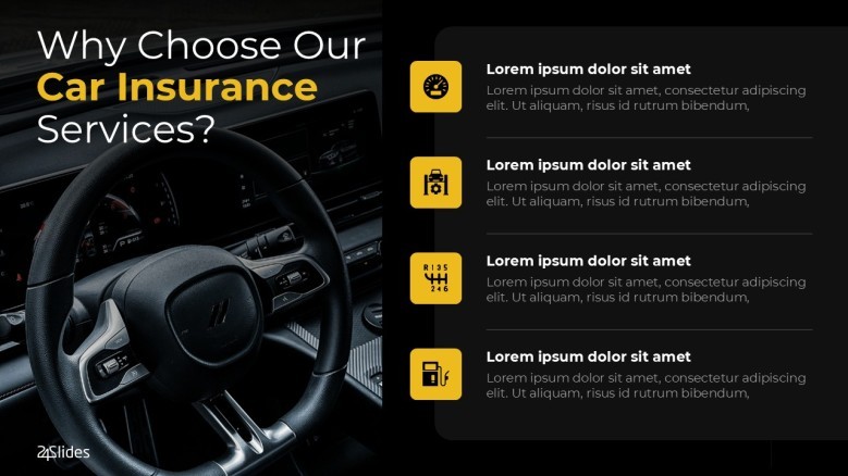 Car Insurance Services Slide
