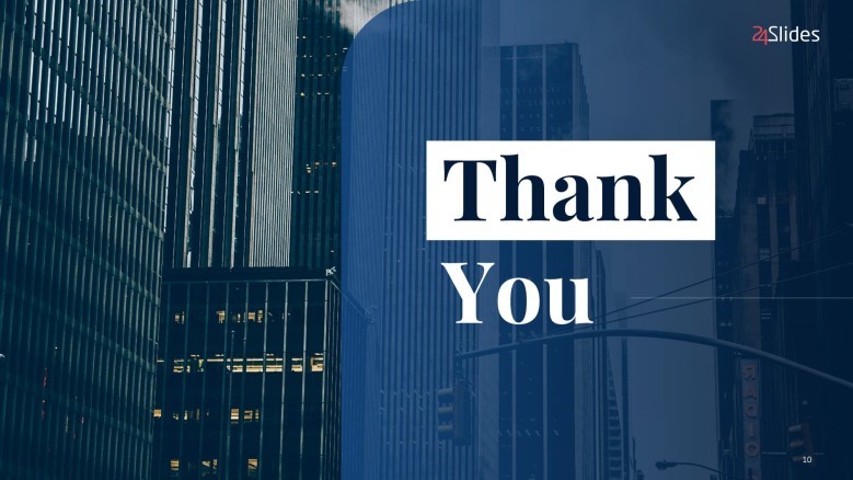 Creative Thank You Slide