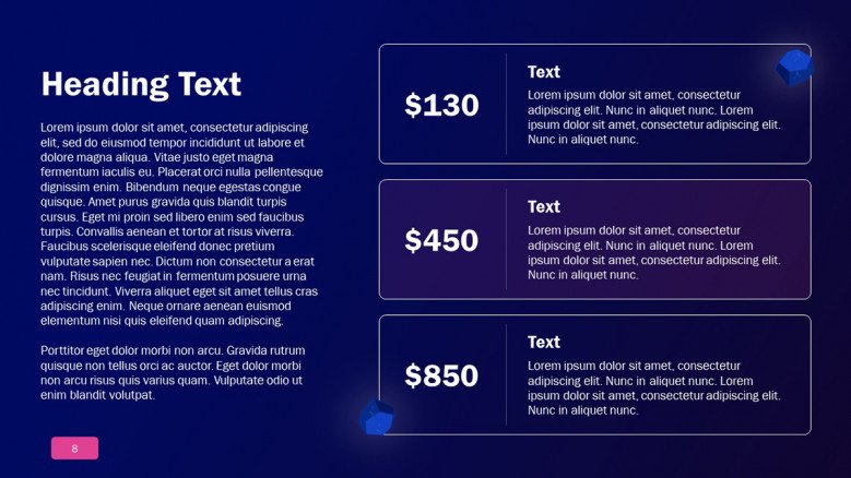 ROI Marketing Strategy Slide