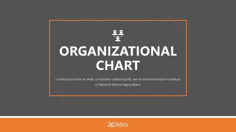 organizational chart presentation welcome slide