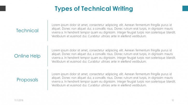 copy writer techniques of writing slide