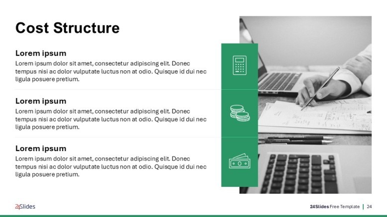 cost structure slide