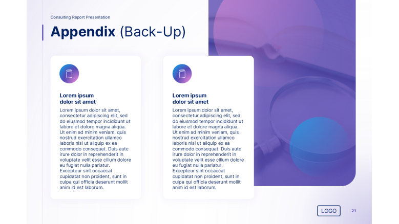 appendix slide