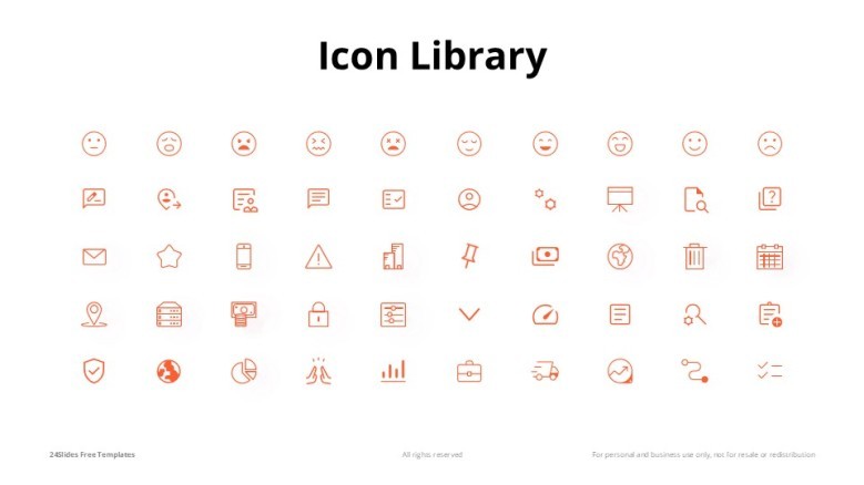 icon library for free in PPT