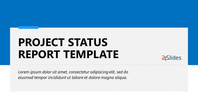 Monthly and Quarterly Project Status Report Template