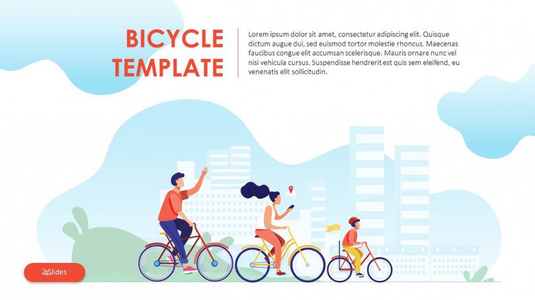Bicycle Safety PowerPoint Template