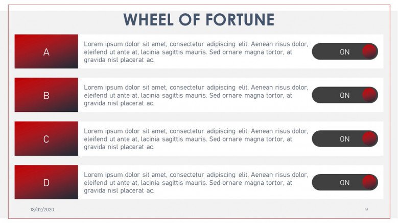 Wheel of fortune answers list