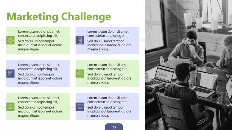 Marketing Challenge PowerPoint Slide