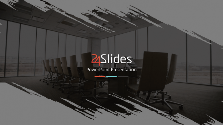 welcome slide for corporate template pack